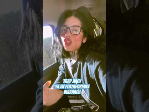 Ya estamos afuera con "TRAP JUICY" 🧃🧃🧃ya la escuchaste? dime! #femalerapper #hiphop #rapmexicano